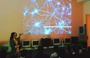 la dott.ssa Ruggeri spiega le reti neurali