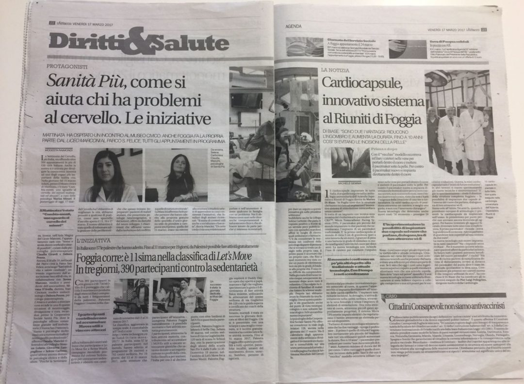 pagina di giornale